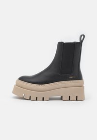 Copenhagen Studios CPH686 - Botas de tornozelo com plataforma - black/nature
