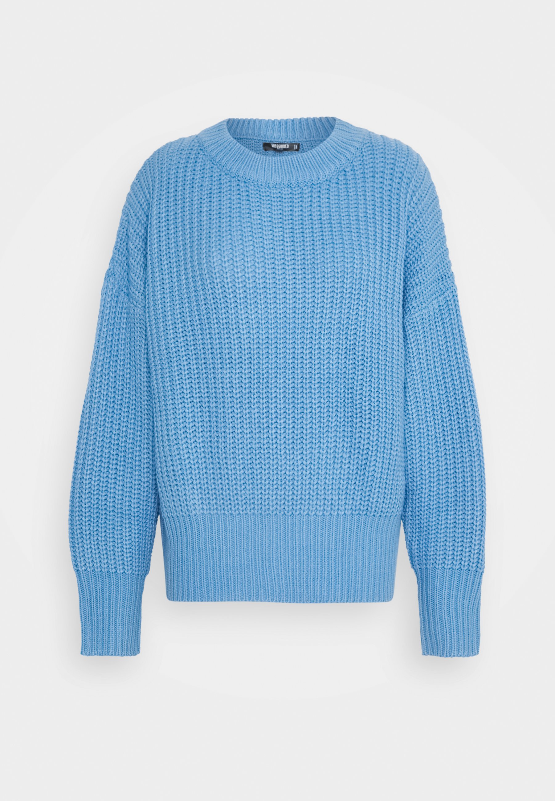 blue chunky jumper