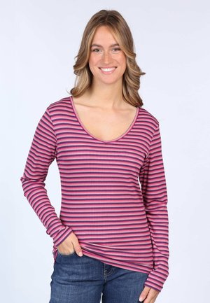 LANGARM SUZANNZI - Langarmshirt - deep purple