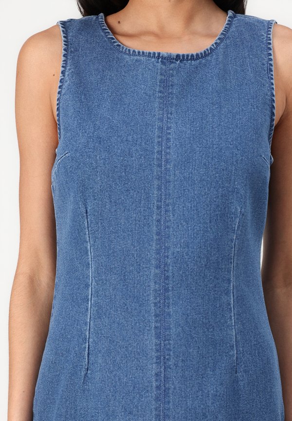 PCTIFFANY DRESS - Denim dress3