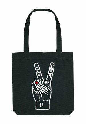TAKE CARE PRINT - Cabas - black