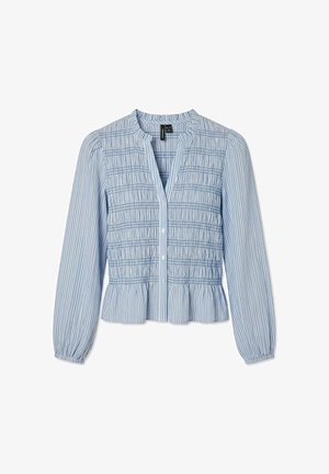 Vero Moda, TOP VMEMERY TOP - Blusa - brunnera blue
