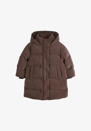 Next, REGULAR FIT - WATERPROOF FAUX FUR LINED PADDED COAT . - Vinterfrakke - chocolate brown