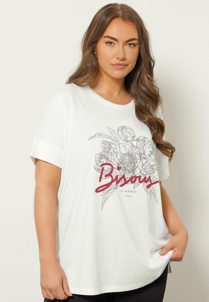 T-shirts print - ivory