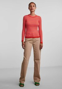 Pieces PCCRISTA O NECK  - Jumper - strawberry pink