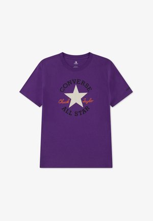 Converse, DISSECTED CHUCK PATCH - Tričko s potlačou - purple