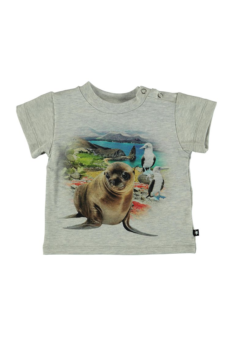 Molo T-shirt print grijs