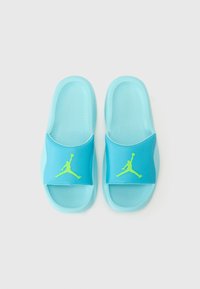 Jordan JORDAN FRANCHISE SLIDE - Chinelos de piscina - blue/electric green