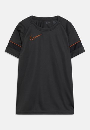 ACEDEMY 21 UNISEX - T-shirt till träning - dark smoke grey/dark russet