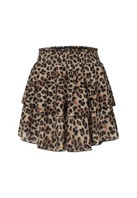 TIERED  - A-silueta svārki - brown black