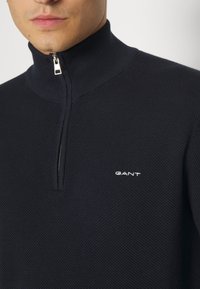 GANT HALFZIP - Trui - evening blue