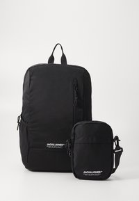 JACJEREMY BACKPACK AND SLINGBAG UNISEX SET - Mala a tiracolo - black