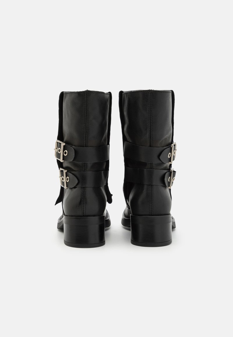 Steve Madden BONFIRE - Platform ankle boots - black - Zalando.co.uk