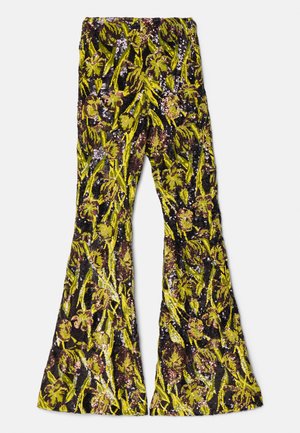 AKNVAS EXCLUSIVE LENNON BEADED PANT - Auduma bikses - ink citrine