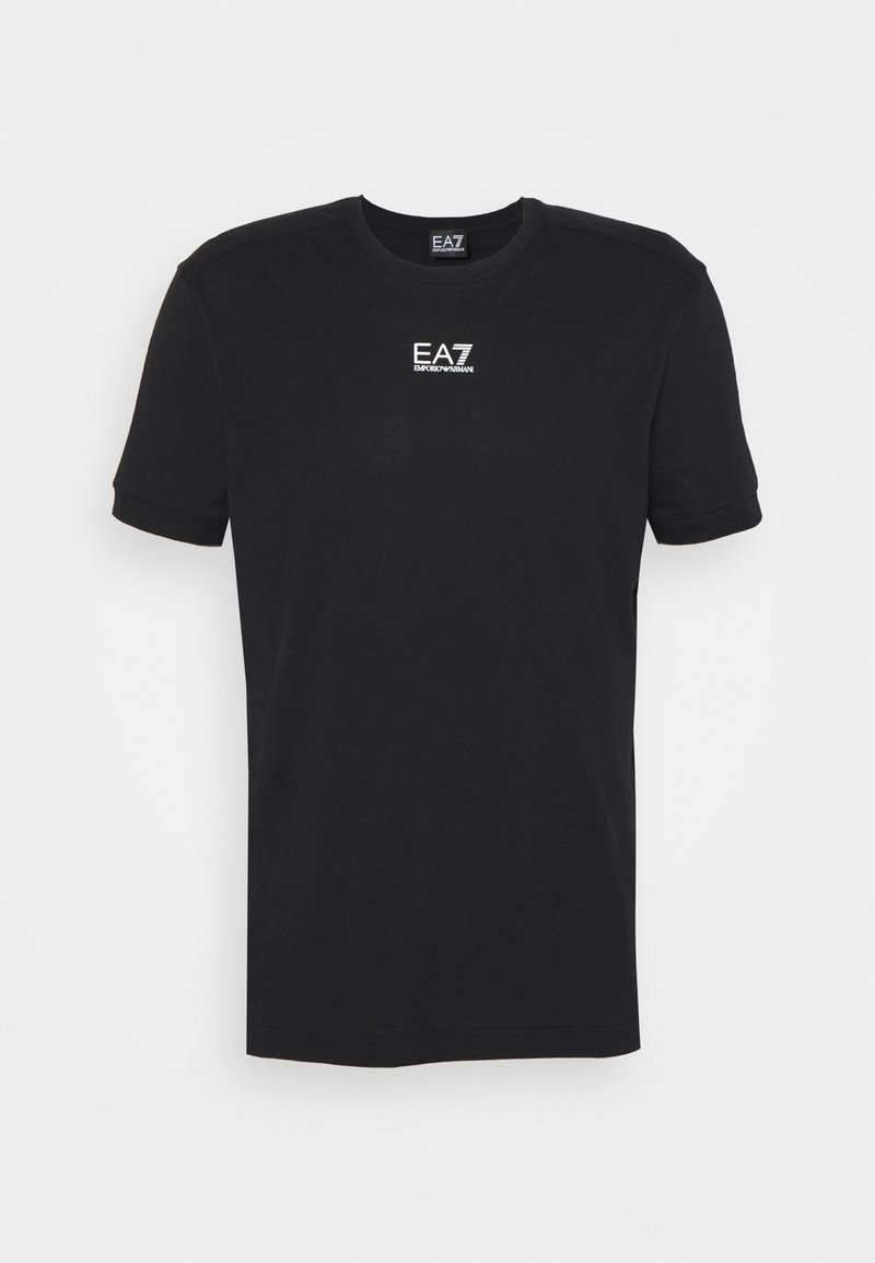 EA7 Emporio Armani T-shirt basic zwart EA7 Emporio Armani T-shirt basic zwart