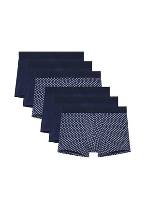 6ER PACK JOHN RETRO SHORT - Bokserit - navy print