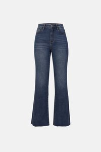 Jeans a zampa - blue wash