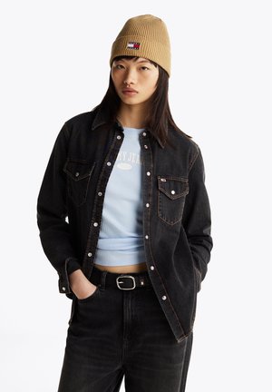 WESTERN - Denimová bunda - denim black