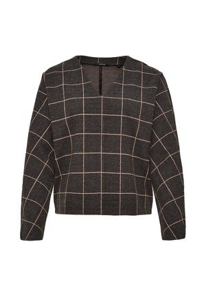 Bluse - dark brown
