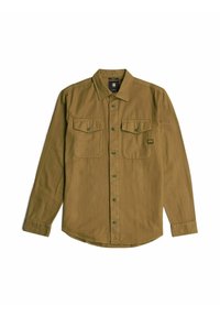 MARINE SLIM - Hemd - dk fawn gd