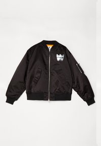 AKI CHROME COMBO UNISEX - Pilotska jakna - black