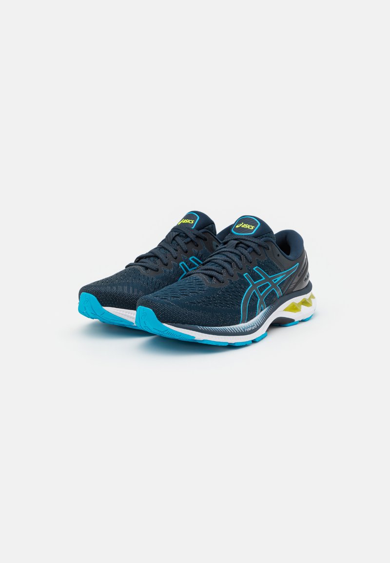 Herren Laufschuhe | ASICS GEL KAYANO 27 Laufschuh Stabilität french blue/digital aqua/dunkelblau - DI93235 Herren Laufschuhe | ASICS GEL KAYANO 27 Laufschuh Stabilität french blue/digital aqua/dunkelblau - DI93235