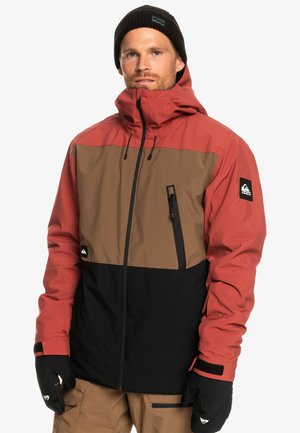 Quiksilver SYCAMORE  FUNKTIONELLE  - Laskettelutakki - brown