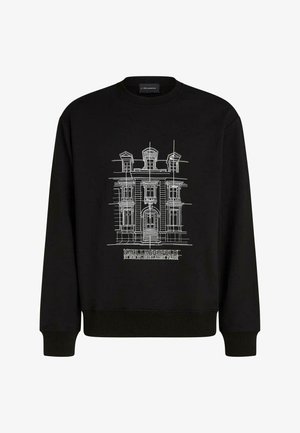 KARL LAGERFELD, MAISON DE KARL SKETCH RELAXED - Sweatshirt - black