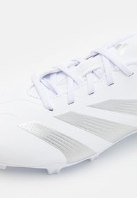 adidas Performance PREDATOR LEAGUE FG UNISEX - Scarpe da calcio per terreni duri - footwear white/silver metallic