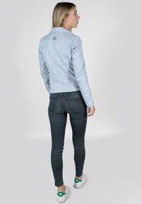 Freaky Nation PRINCESS - Chaqueta de cuero - xenon blue