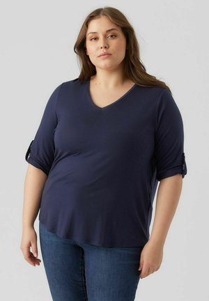 CURVE OBERTEIL - Camiseta de manga larga - navy blazer