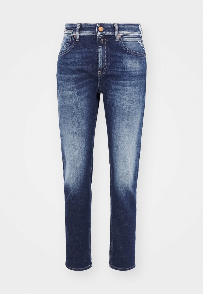Replay Mom jeans donkerblauw denim