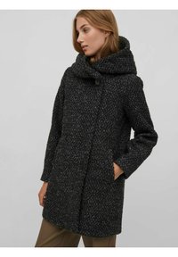 VILA Cappotto corto - medium grey melange