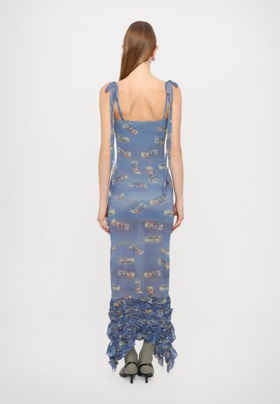 AVAVAV LONG SMOCK DRESS - Maksi suknelė - blue