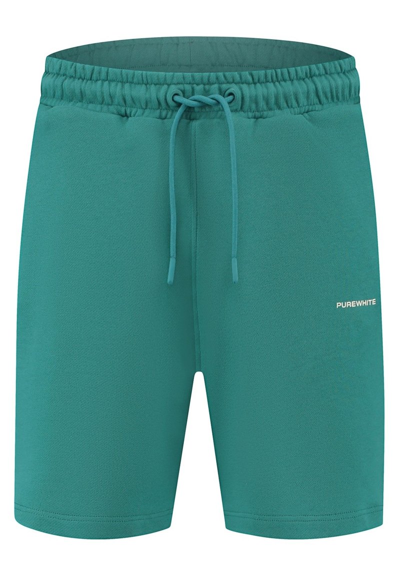 PUREWHITE REGULAR FIT Shorts bottle green/grün Zalando.de