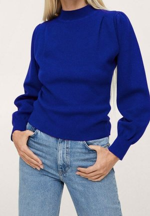 Pullover - neon blue