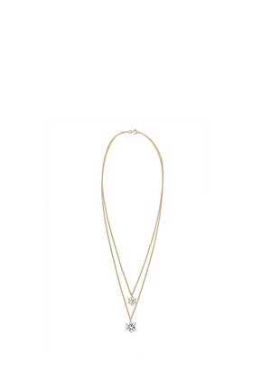 SPARKLING BASIC - MIT KRISTALLEN VON SWAROVSKI® - Halskæder - gold-coloured