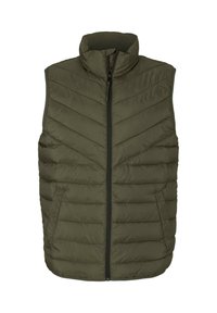 TOM TAILOR DENIM Vesta - olive