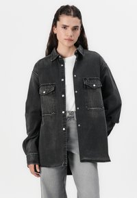 Replay SHIRT - Hemdbluse - dark grey