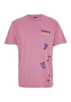 Camiseta estampada - mauve