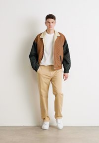 Tommy Jeans RYAN - Hlače - gentle gold