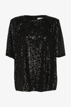 KAMMYGZ BLOUSE - Тениска с щампа - black