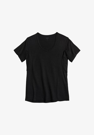FINN Design, ANTI SCHWEISS V-NECK MIT SCHUTZ AM GESAMTEN - Unterhemd/-shirt - black