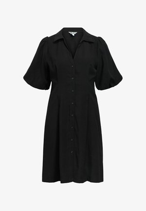 Object, V-Neck Puff Sleeve - Shirt dress - black