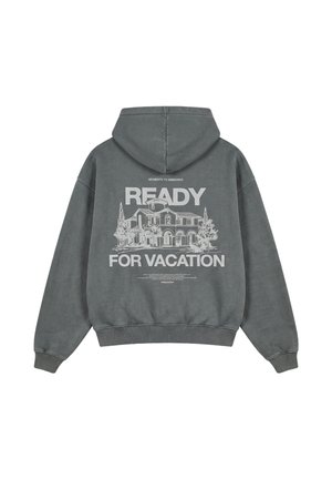 Pegador, BOVEC  - Hættetrøje - vintage grey