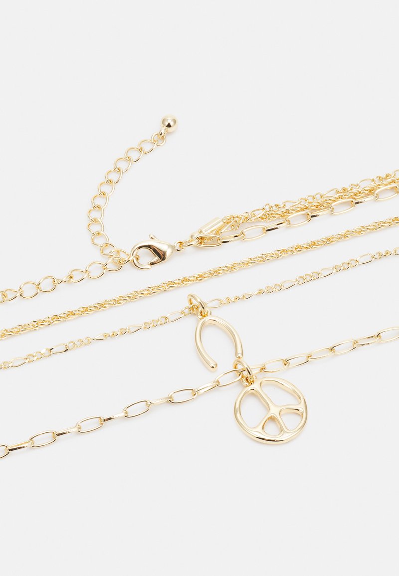 Damen Halsketten | Even&Odd Halskette gold-coloured/goldfarben - MW73199 Damen Halsketten | Even&Odd Halskette gold-coloured/goldfarben - MW73199