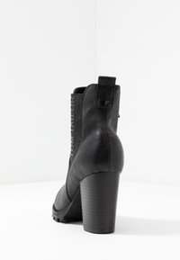 TOM TAILOR Botines de tacón - black