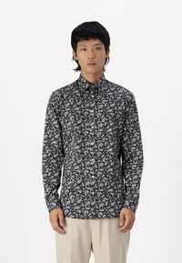 Selected Homme SLHSLIM PERFORMANCE SHIRT - Srajca - black paisley