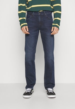 Straight leg -farkut - dark-blue denim