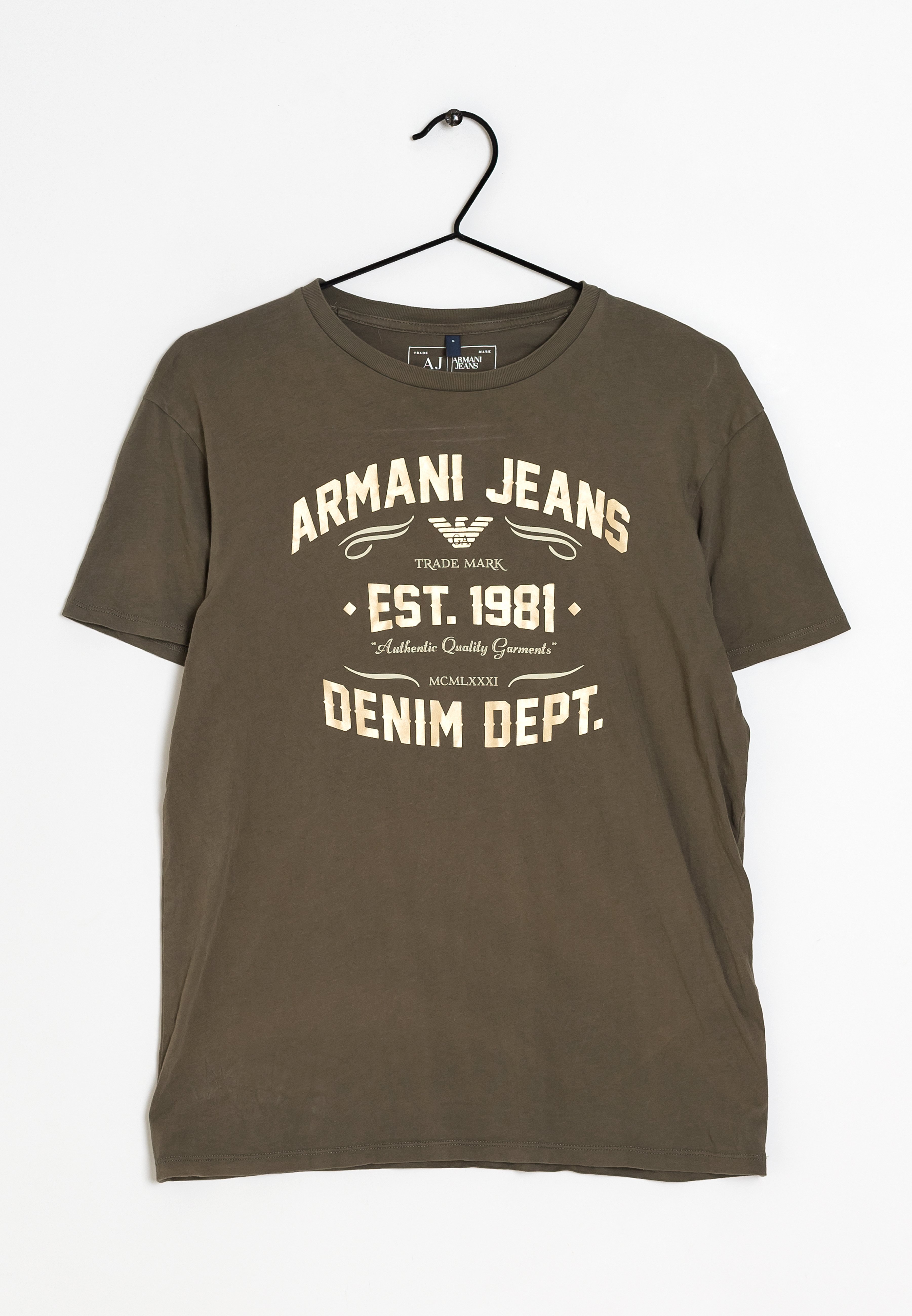 Armani Jeans Print T-shirt - green 